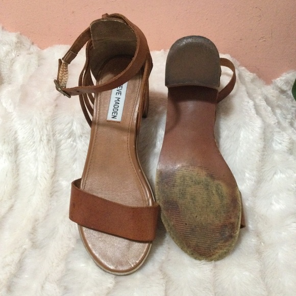 Steve Madden Women's Open Toe Strap Platform Block Heels Sandals Rubbie Size 7 - Picture 3 of 8